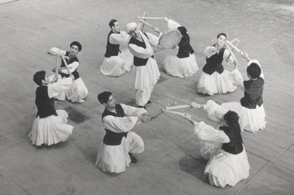Белуджский танец ду чуба. Постановщик А. Азизов. 1958
